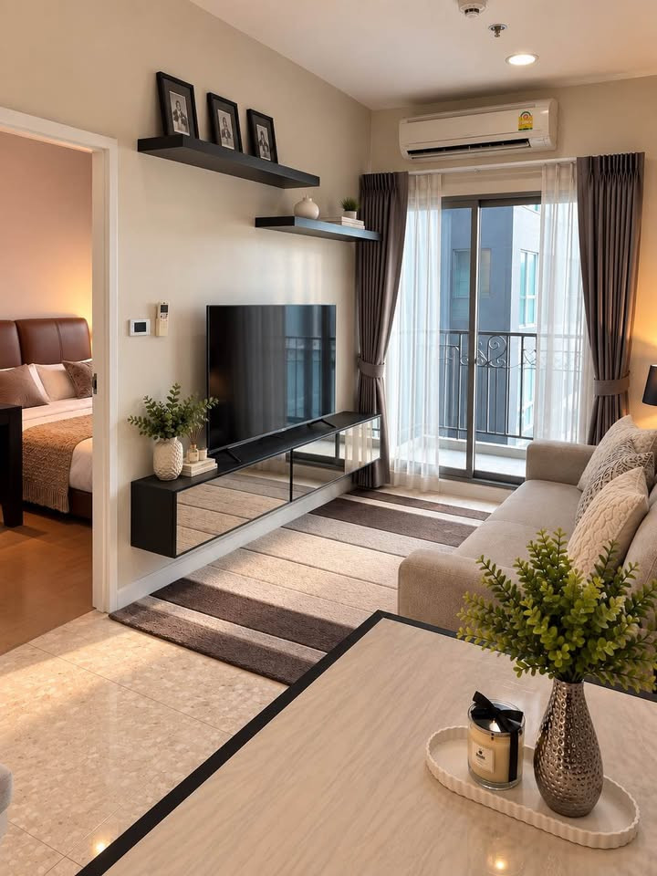 +++เช่าด่วน+++   The Crest Sukhumvit 34**ใกล้ BTS ทองหล่อ 1 ห้องนอน 45 ตร.ม. พร้อมเข้าอยู่!! – รูปที่ 4