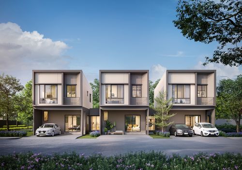 Cheap installments..only 2,000 baht per million per month. Beautiful house with complete common areas at Sena Vela Sirisothon.