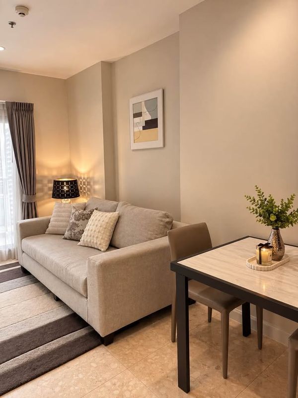 +++เช่าด่วน+++   The Crest Sukhumvit 34**ใกล้ BTS ทองหล่อ 1 ห้องนอน 45 ตร.ม. พร้อมเข้าอยู่!!