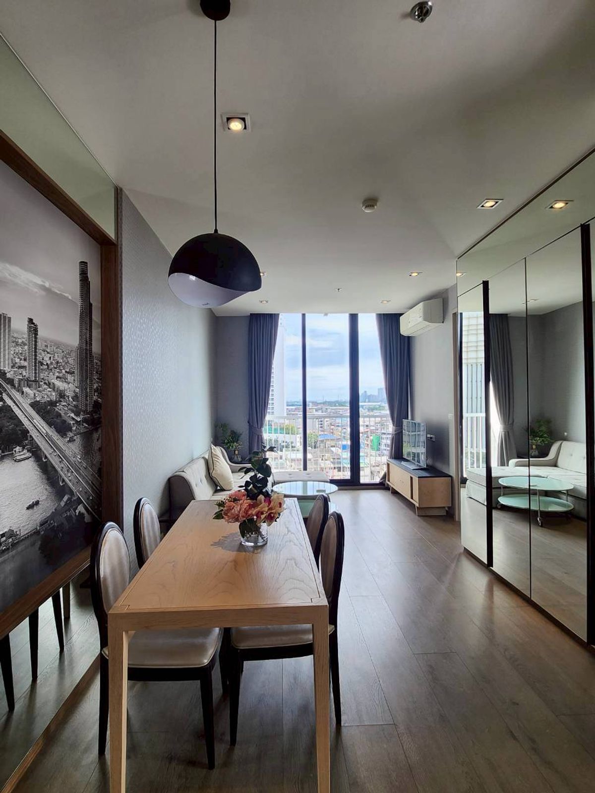 ✅Condo for rent near BTS Phrom Phong 🔥Park 24, Park Origin Phrom Phong 2 bedrooms, 1 bathroom, 60 sq m. ⚡🔥Free Wi-Fi 🔥