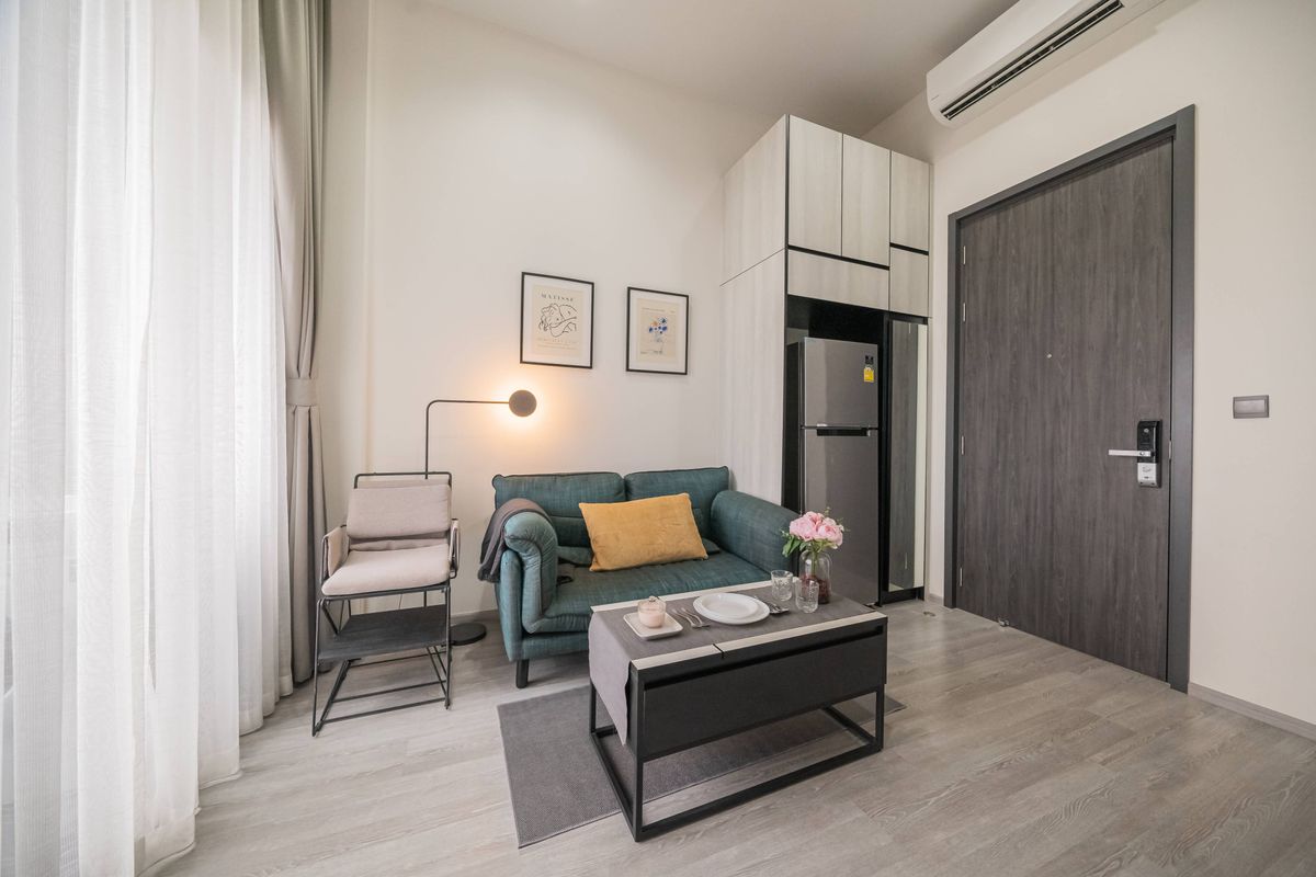 For sale🎉THE LINE Sukhumvit 101✨1 bedroom, decorated room, ready to move in. 😍🥰Convenient transportation, near BTS Punnawithi 260 meters🚅 – รูปที่ 2