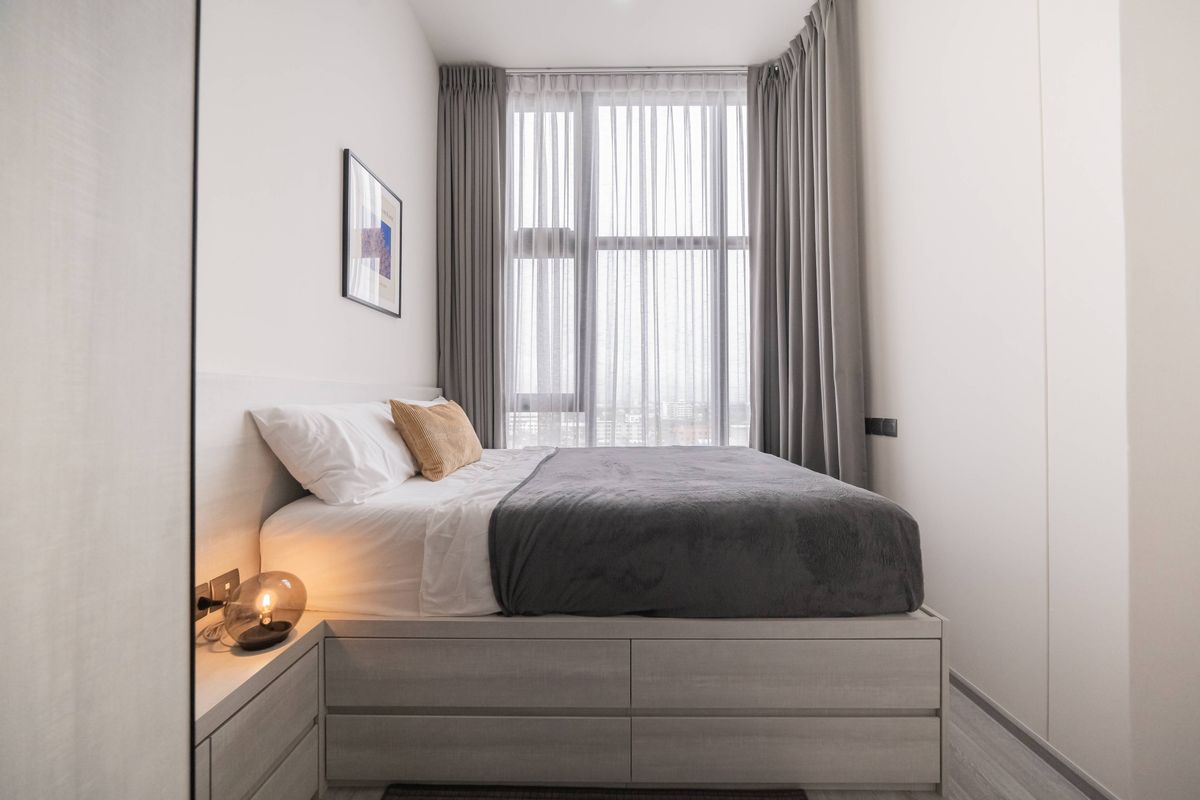 For sale🎉THE LINE Sukhumvit 101✨1 bedroom, decorated room, ready to move in. 😍🥰Convenient transportation, near BTS Punnawithi 260 meters🚅 – รูปที่ 4