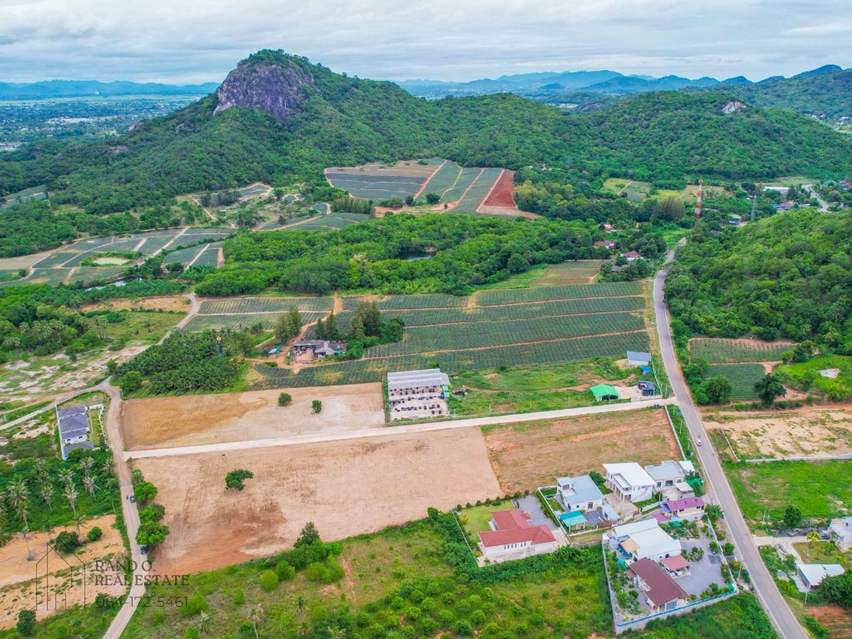 ที่ดิน ปราณบุรี เขาล้อมรอบ แบ่งแปลง 2-3 ไร่