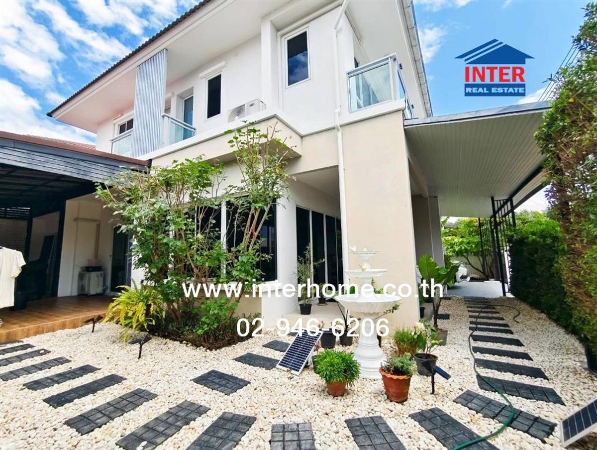 บ้านเดี่ยว 2 ชั้น 84.3 ตร.ว. หมู่บ้านอลิชา สุขสวัสดิ์-ประชาอุทิศ ซอยประชาอุทิศ131 ถนนประชาอุทิศ ถนนกาญจนาภิเษก พระประแดง สมุทรปราการ – รูปที่ 3