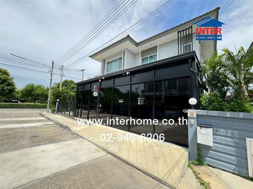 บ้านเดี่ยว 2 ชั้น (หลังมุม) 64.1 ตร.ว. หมู่บ้านภัสสรราชพฤกษ์-ติวานนท์ ถนนสะพานนนทบุรี-บางบัวทอง (ถนน345) ถนนติวานนท์-ราชพฤกษ์ เมืองปทุมธานี ปทุมธานี