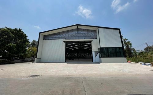 AW595 Warehouse for rent, warehouse with office, total usable area 600 sq m., Chaengwattana, Muang Thong, parking for 10 cars.