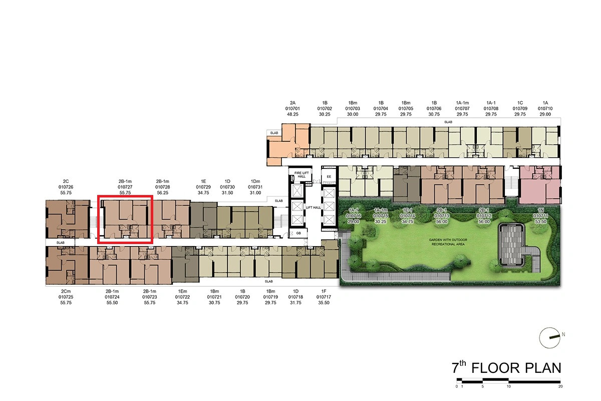 Xelf by Sansiri 2-bed 56.25 sq m. only 5.53 million (98,xxx baht/sq m) Fully Furnished