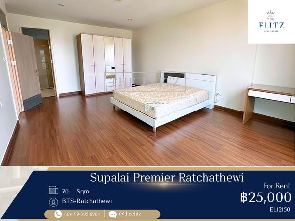 ✨ High-Rise Condo with Spacious Living Area in Prime Ratchathewi | Main Phetchaburi Road - Close to BTS Ratchathewi, Phaya Thai &amp; Siam Paragon ✨