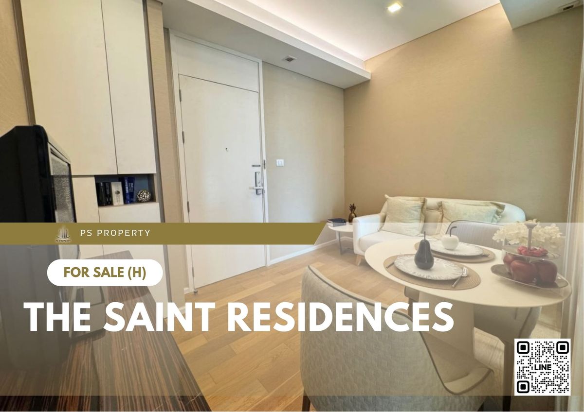 Urgent sale 🔥 The Saint Residences 🔥 Fully furnished and equipped, near MRT Phahon Yothin Urgent sale 🔥 The Saint Residences 🔥 Fully furnished and equipped, near MRT Phahon Yothin