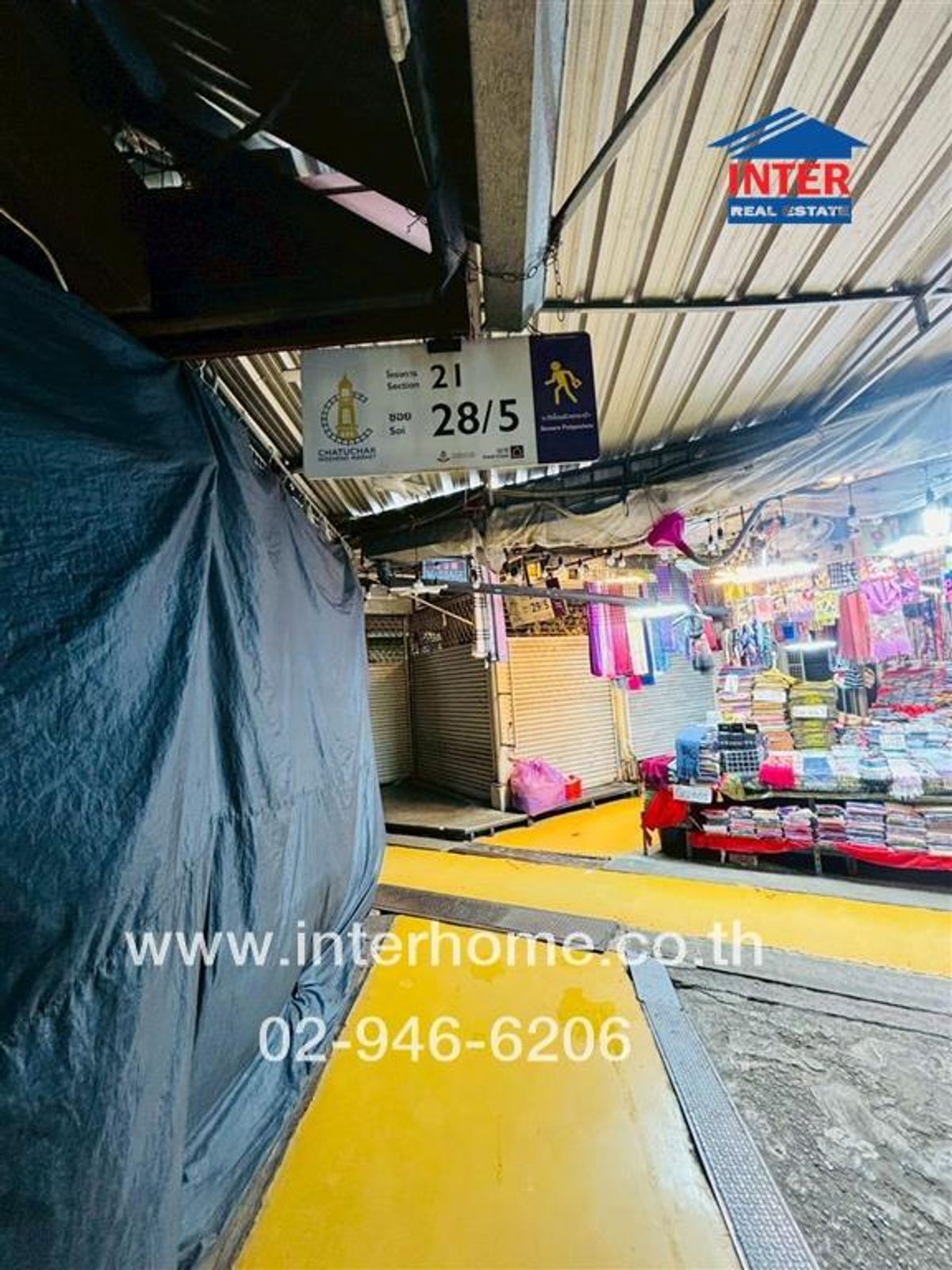 แผงขายของ ตลาดจตุจักร 5 ตร.ว. ตลาดนัดจตุจักร โครงการ21 ซอยตลาดนัดจตุจักร ซอย28/5 ถนนกำแพงเพชร2 ถนนพหลโยธิน เขตจตุจักร กรุงเทพมหานคร – รูปที่ 3