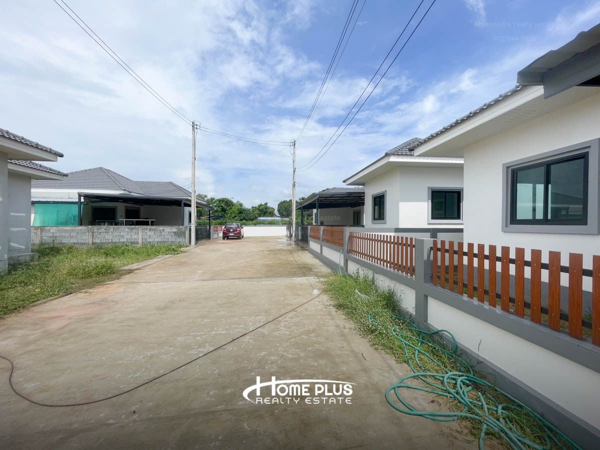 บ้านเดี่ยวชั้นเดียวในโครงการเขาหินซ้อนวิลล่า ฉะเชิงเทรา (บ้านใหม่มือ1 หลังมุม) – รูปที่ 2