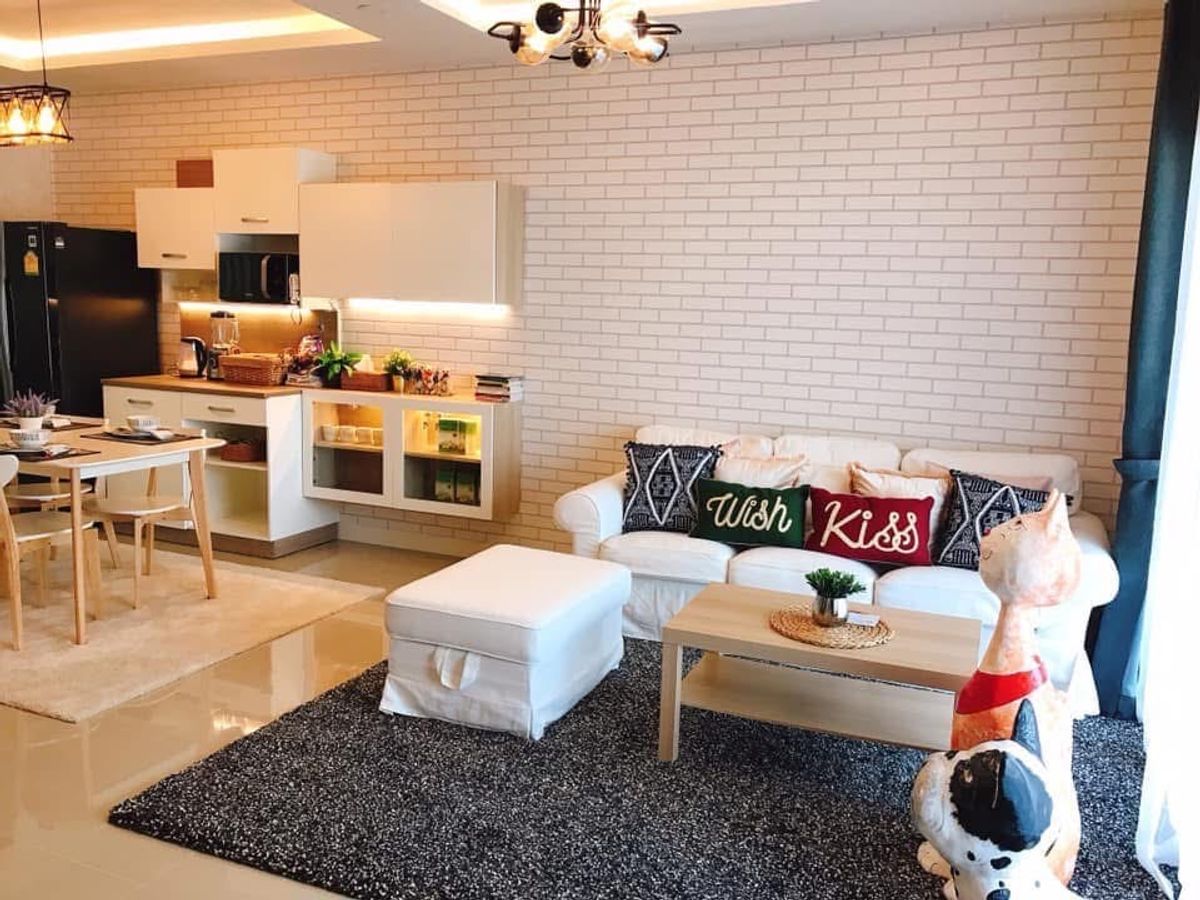Siri Place Rangsit for rent‼️ (house with decorations, 3 bedrooms, 3 bathrooms, 1 multi-purpose room, 2 parking spaces) – รูปที่ 2