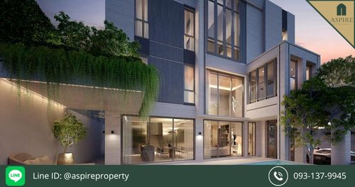 [ขาย] บ้านเดี่ยว 3 ชั้นใจกลางเมือง 4 นอน/ 5 น้ำ 1 ห้องแม่บ้าน พร้อมสระว่ายน้ำ+ลิฟต์ส่วนตัว