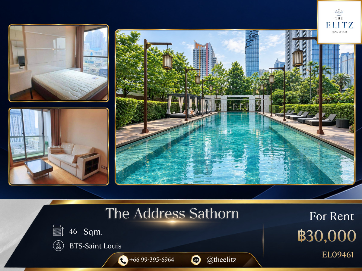 ✨ Exclusive Rare Gem | Ready for Private Inspection - Supreme Sathorn CBD - High Luxury Standard ✨