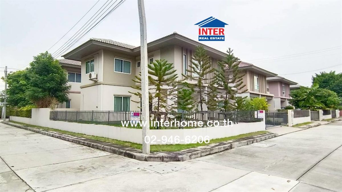2-story detached house, 60.2 sq m, Khanasiri Village. Phutthamonthon Sai 4-Salaya Near Central Salaya Road 1011 Success Phatthana Borommaratchachonnani-Kanchana Road, Bang Kruai, Nonthaburi – รูปที่ 3