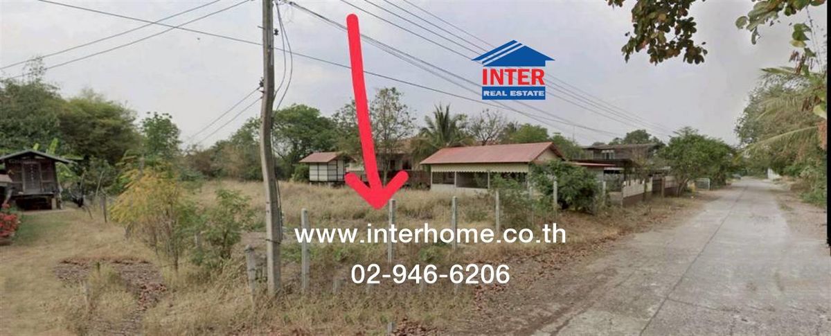 Empty land 287 sq m. Empty land near the Sa Phang Subdistrict Administrative Organization office. Road No. 2187 Chaiyaphum, Ban Thaen, Chaiyaphum – รูปที่ 3