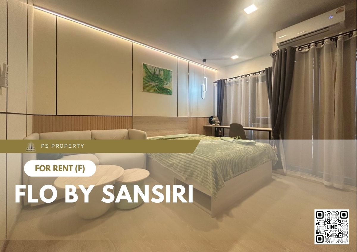 For rent ✨ FLO by Sansiri ✨ Fully furnished and equipped, near BTS Khlong San For rent ✨ FLO by Sansiri ✨ Fully furnished and equipped, near BTS Khlong San
