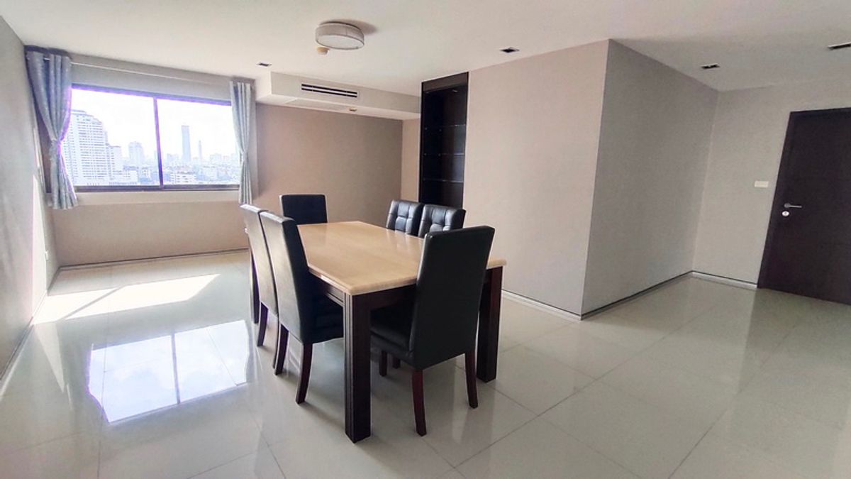 ให้เช่าคอนโด ขนาดใหญ่ 3 ห้องนอน ย่าน อโศก ใกล้มหาลัย – รูปที่ 3
