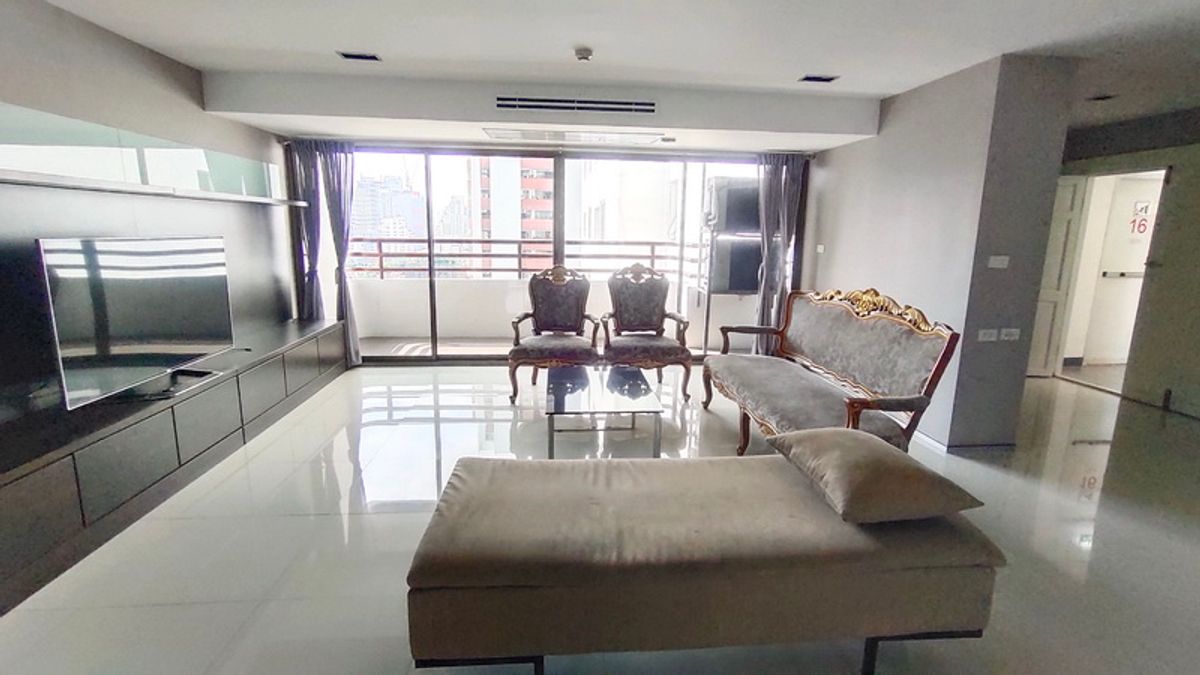 ให้เช่าคอนโด ขนาดใหญ่ 3 ห้องนอน ย่าน อโศก ใกล้มหาลัย – รูปที่ 4