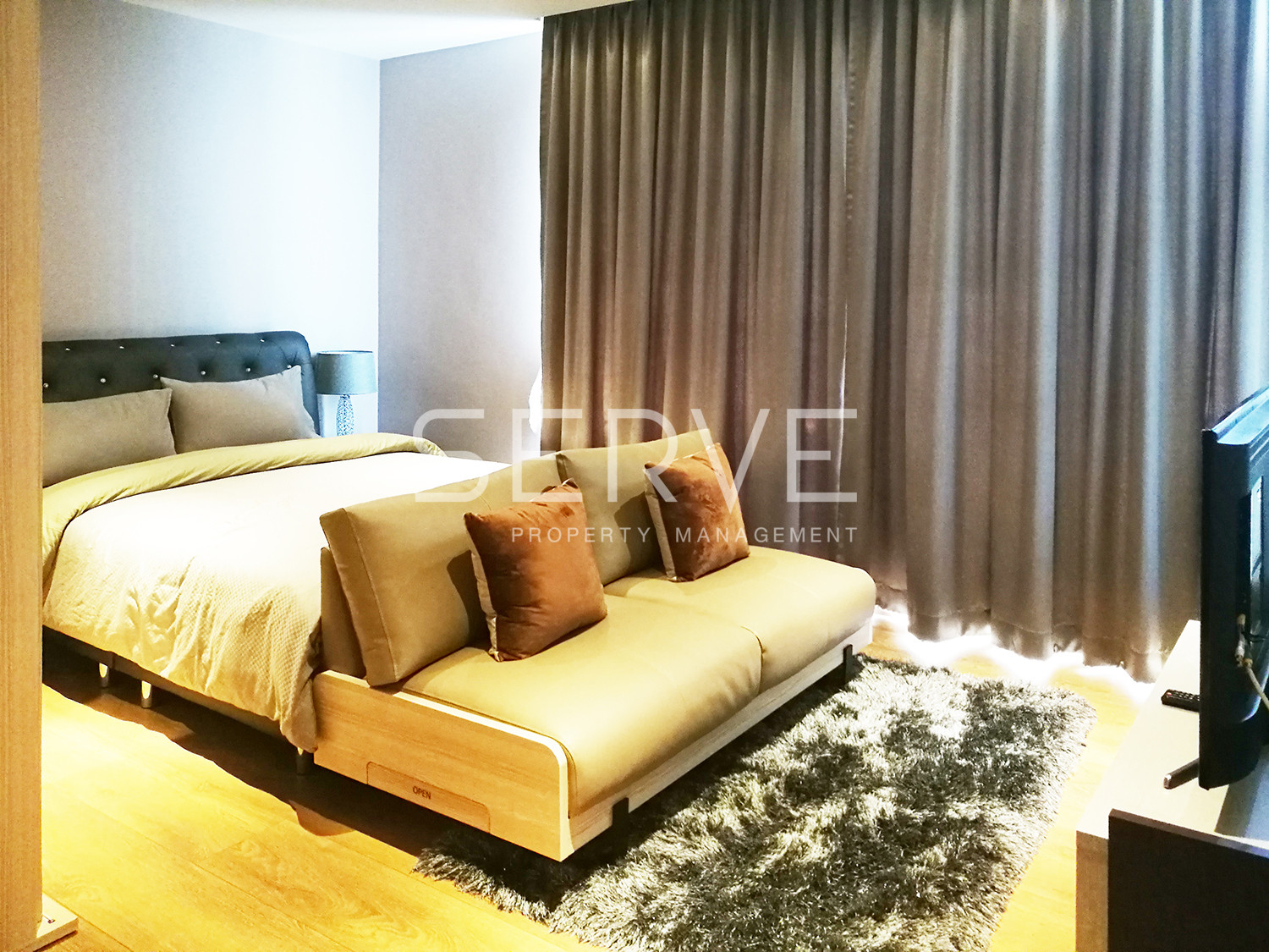 🔥Hot Price 20K🔥 - Large Room Studio 33.85 sq.m. High Fl. 10+ Shuttle bus to BTS Phrom Phon at Park 24 or Park Origin Phrom Phong Condo  / For Rent