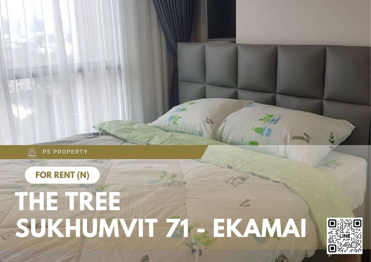 For rent 📍 The Tree Sukhumvit 71 - Ekamai 📍 near Airport Link Ramkhamhaeng, fully furnished and equipped with appliances For rent 📍 The Tree Sukhumvit 71 - Ekamai 📍 near Airport Link Ramkhamhaeng, fully furnished and equipped with appliances