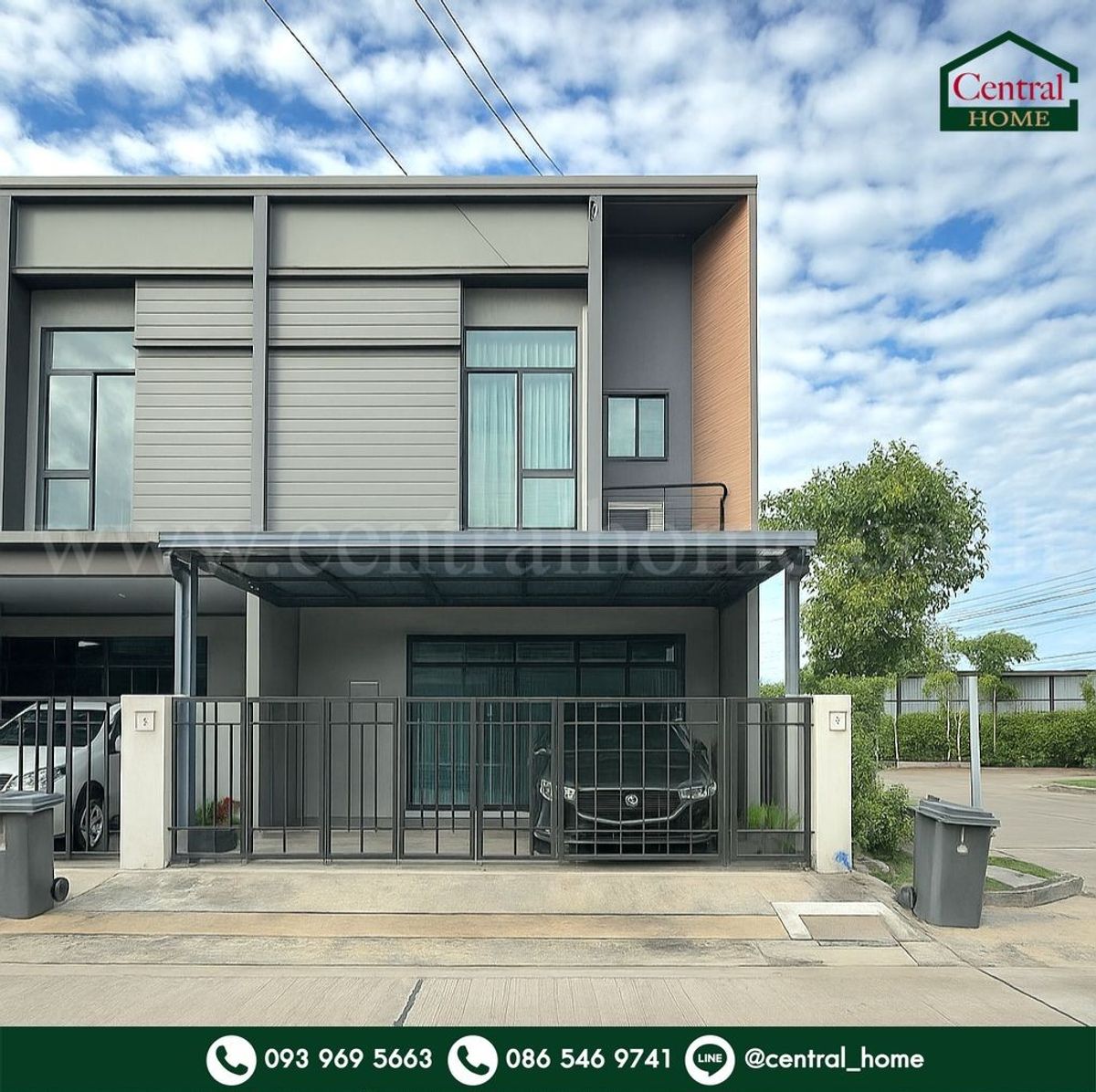 Townhome Verve Rama 9, corner unit, cheapest in the project. Townhome Verve Rama 9, corner unit, cheapest in the project.