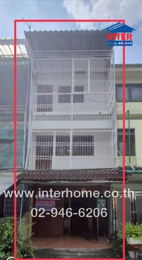 Townhome, 3 floors, 17 sq m, townhome, Soi Ramkhamhaeng 54 (Mahasin), near The Mall Bangkapi, Ramkhamhaeng Road, Bang Kapi District, Bangkok.