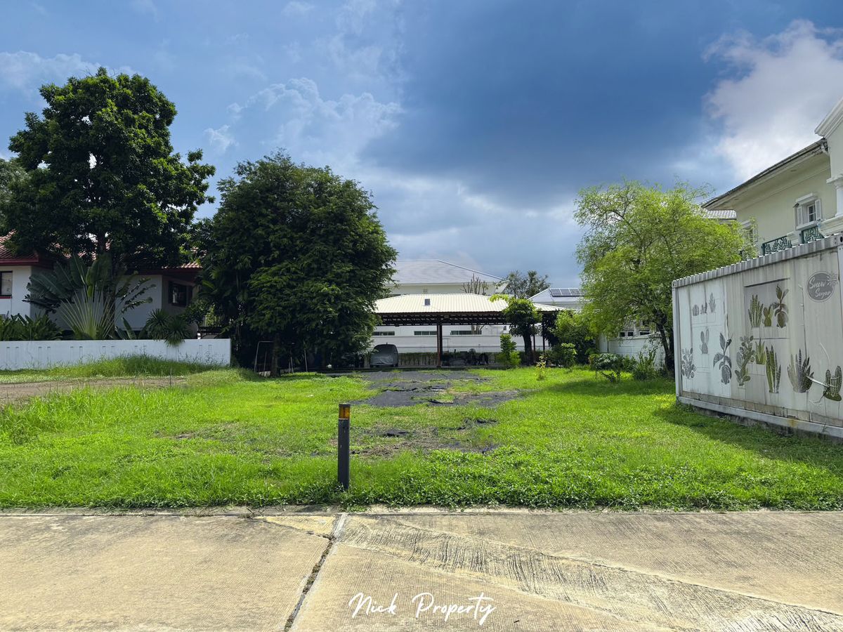 BEVERLY HILLS Chaengwattana, plot 2 - empty land for sale, beautiful plot 99 sq m. Beverly Hills Chaengwattana, the best project for privacy, prime location, quality society, good life you can choose.