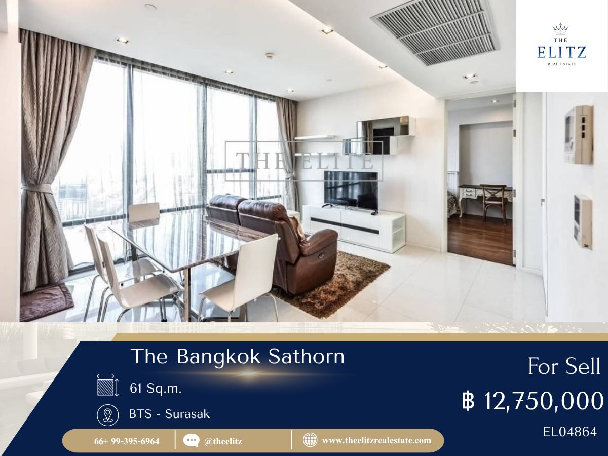 ✨ Luxury Living at The Bangkok Sathorn ห้องจริง วิวเมืองหรูเหนือระดับ ทำเล Prime CBD 💖