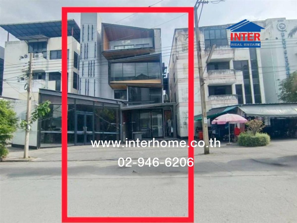 ตึกสำนักงาน 5 ชั้น 69 ตร.ว. ติดสนามบินดอนเมือง 300 เมตร รถไฟฟ้าสีแดง สีเขียวผ่าน ใกล้มหาวิทยาลัยเกษตรศาสตร์ ถนนแจ้งวัฒนะ ถนนพหลโยธิน ถนนวิภาวดี-รังสิต เขตบางเขน กรุงเทพมหานคร ตึกสำนักงาน 5 ชั้น 69 ตร.ว. ติดสนามบินดอนเมือง 300 เมตร รถไฟฟ้าสีแดง สีเขียวผ่าน ใกล้มหาวิทยาลัยเกษตรศาสตร์ ถนนแจ้งวัฒนะ ถนนพหลโยธิน ถนนวิภาวดี-รังสิต เขตบางเขน กรุงเทพมหานคร