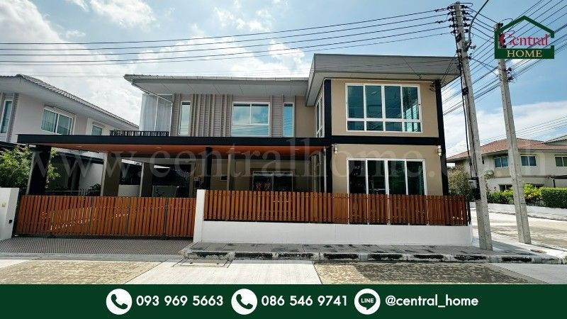บ้านเดี่ยว ฮาบิเทีย บอนด์ ราชพฤกษ์ หลังมุม พร้อมอยู่ บ้านเดี่ยว ฮาบิเทีย บอนด์ ราชพฤกษ์ หลังมุม พร้อมอยู่