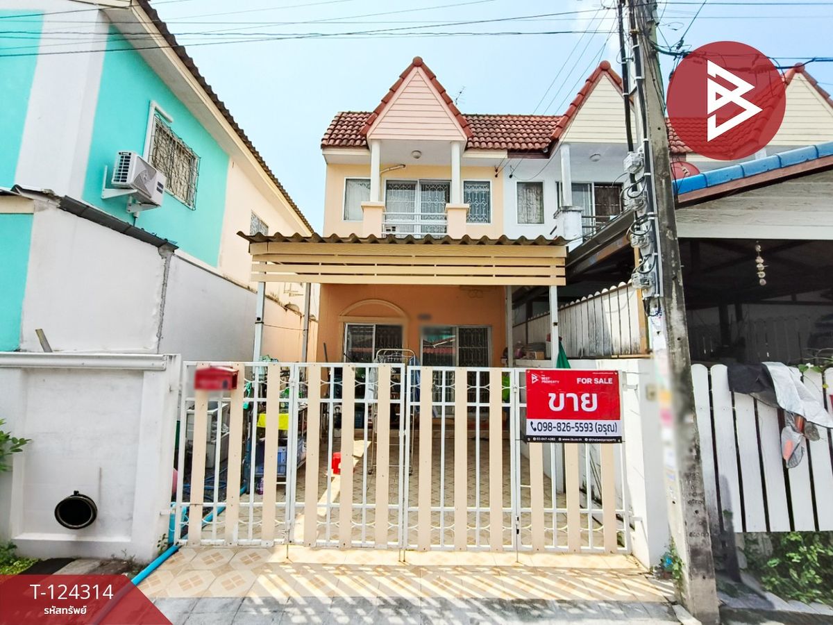 Townhouse for sale Chutima Village, Phraeksa (Mungkorn-Nakdee), Phraeksa, Samut Prakan Townhouse for sale Chutima Village, Phraeksa (Mungkorn-Nakdee), Phraeksa, Samut Prakan