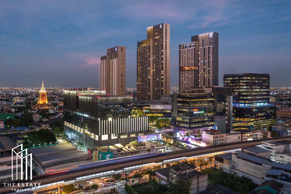 For sale Whizdom Inspire Sukhumvit, large room, width 10 meters, closed kitchen with additional pantry, walk-in closet @8.95 MB – รูปที่ 4