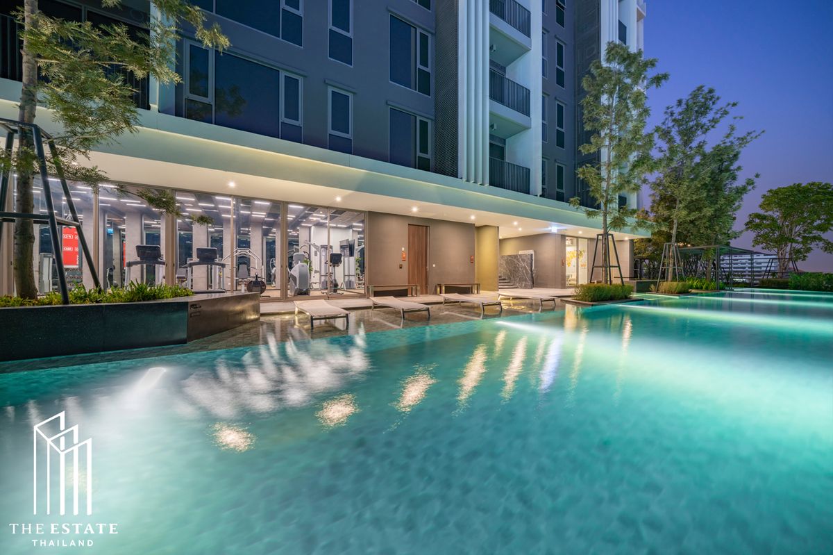 For sale Whizdom Inspire Sukhumvit, large room, width 10 meters, closed kitchen with additional pantry, walk-in closet @8.95 MB – รูปที่ 2