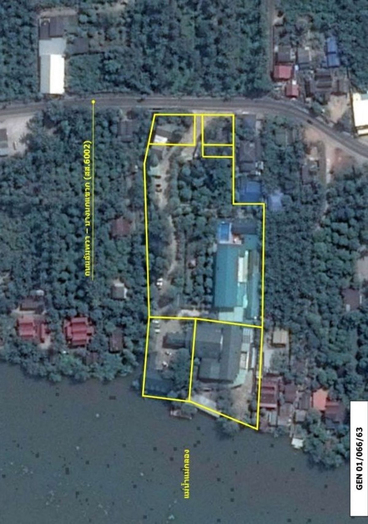 ขายที่ดิน​ ติดริมน้ำแม่กลอง​ พร้อมสิ่งปลูกสร้าง​ เนื้อที่​ 8-2-53 ไร่ อ.บางคนที จ.สมุทรสงคราม