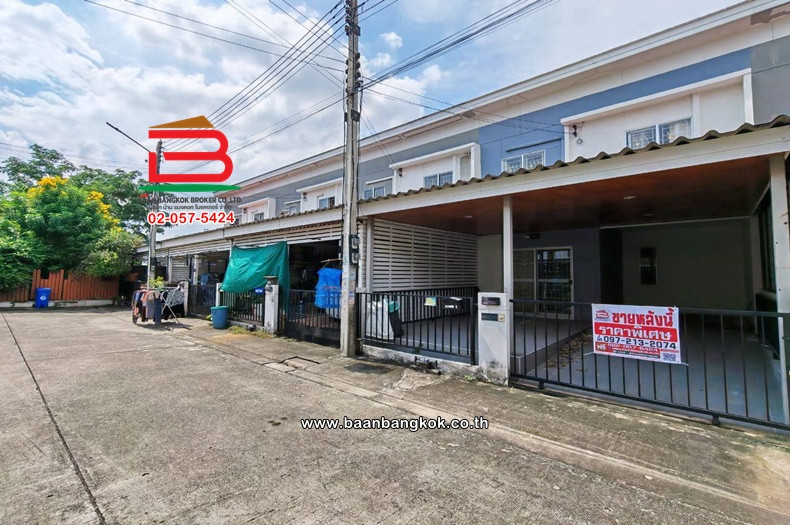 ทาวน์เฮาส์ โครงการ บ้านพฤกษา 60/1 รังสิต-บางพูน (ซอยรังสิต-ปทุมธานี 43) เนื้อที่ 20 ตรว. อ.เมืองปทุมธานี – รูปที่ 2