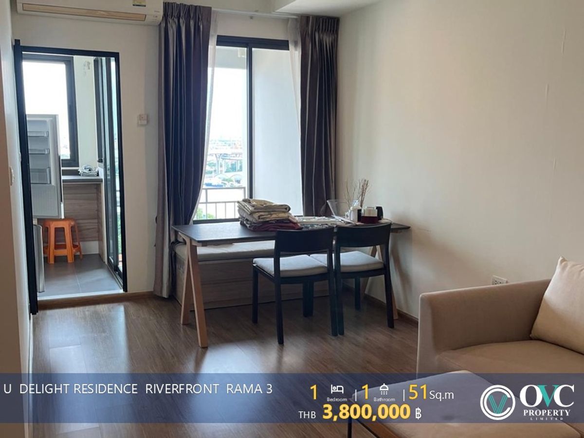 For sell @ U Delight Residence Riverfront Rama 3 For sell @ U Delight Residence Riverfront Rama 3