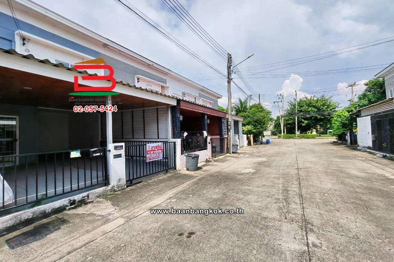 ทาวน์เฮาส์ โครงการ บ้านพฤกษา 60/1 รังสิต-บางพูน (ซอยรังสิต-ปทุมธานี 43) เนื้อที่ 20 ตรว. อ.เมืองปทุมธานี – รูปที่ 3