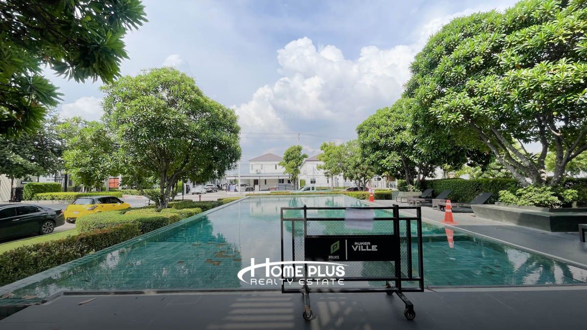 2-story townhome, Pruksa Ville Village 111 Rangsit-Workpoint (corner house) – รูปที่ 4