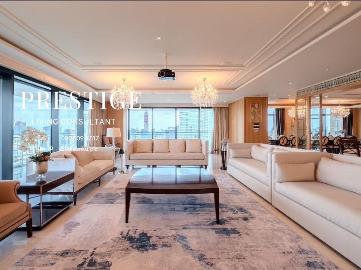 📌For SALE &amp; RENT ขาย และ เช่า | The Residences at St. Regis - 3BR (500 sqm) 600,000 THB / 140,000,000 THB