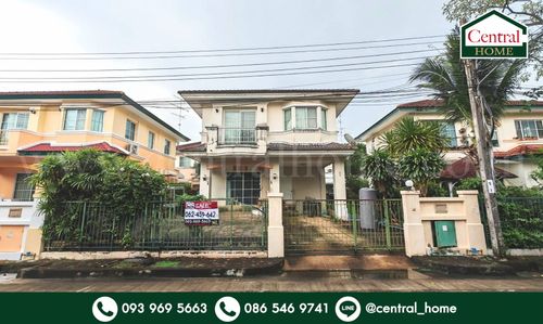 Single house, Manthana Village, Thonburirom, Pracha Uthit 129