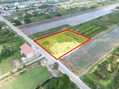 Land for sale, more than 4 rai, on the main road, Soi Bueng Khwang 3, near Rom Klao Road, just 1.9 km. DD