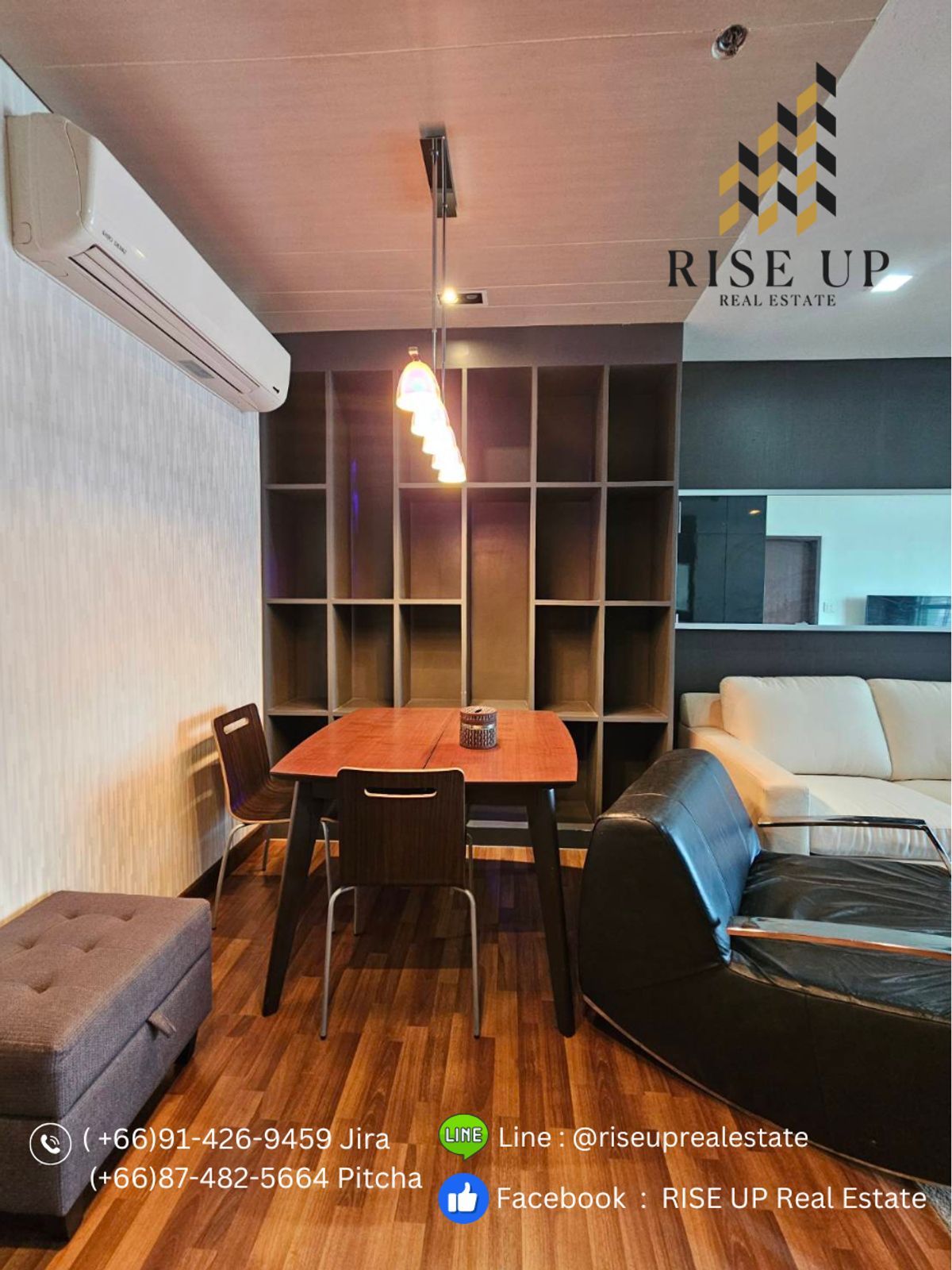คอนโดปล่อยเช่า📣Le Luk Condo, Studio, 1 ห้องน้ำ, ขนาด 39 ตร.ม. 🔥17,000บาท/เดือน 🔥 – รูปที่ 2