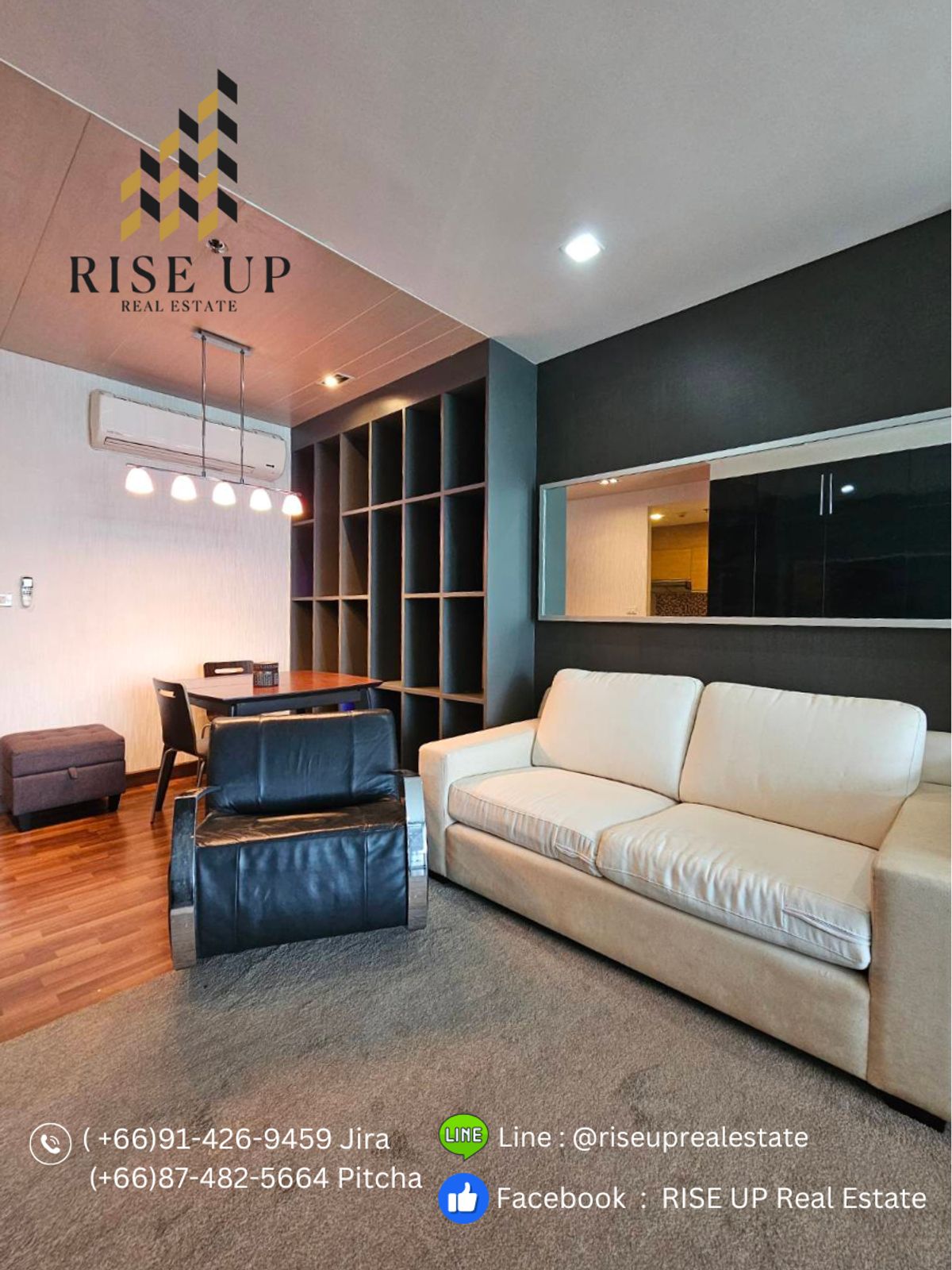 คอนโดปล่อยเช่า📣Le Luk Condo, Studio, 1 ห้องน้ำ, ขนาด 39 ตร.ม. 🔥17,000บาท/เดือน 🔥 – รูปที่ 4