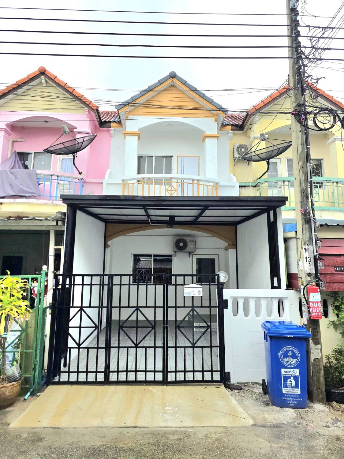 For Sale Townhouse/Townhome  , Baan Chaiklong , newly renovated , Bang Phriang , Bang Bo , Samut Prakarn , CX-147534