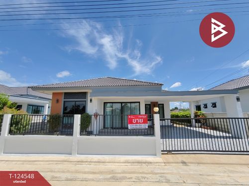 Single house for sale Harmony Home Village, Ban Pong, Ratchaburi, ready to move in.