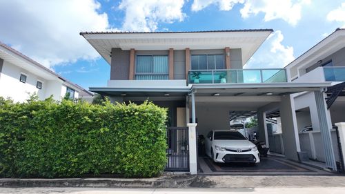 Single house for sale, Perfect Place Sukhumvit 77 – Suvarnabhumi | near Robinson Lat Krabang | location connecting Suvarnabhumi Airport – Motorway – Rama 9