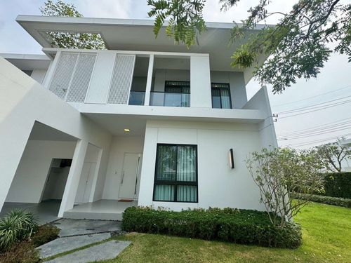 ให้เช่า บ้านเดี่ยว มัณฑนา มอเตอร์เวย์ – พระราม 9 (Mantana Motorway–Rama 9) ขนาด 120.2 ตารางวา 4 ห้องนอน พร้อมอยู่ แขวงทับยาว เขตลาดกระบัง กรุงเทพมหานคร