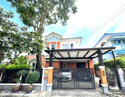 For Sale House , Baan Krisadanakon 25 , corner unit , Sai Kong Din Tai , Khlong Sam Wa , Bangkok , CX-133318
