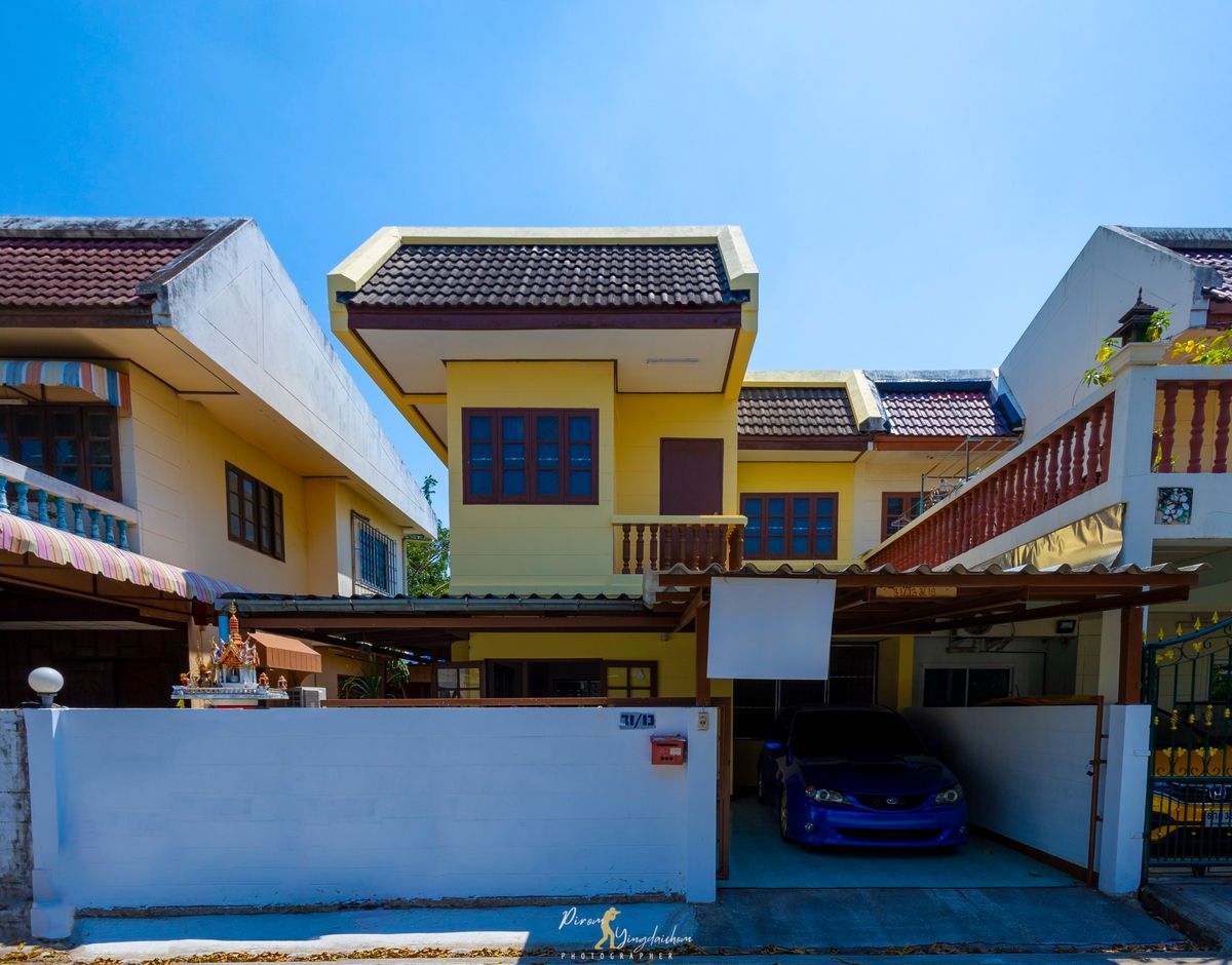 2-story semi-detached house, Premwadi Village 1, Soi Phutthamonthon Sai 2, Soi 21 2-story semi-detached house, Premwadi Village 1, Soi Phutthamonthon Sai 2, Soi 21